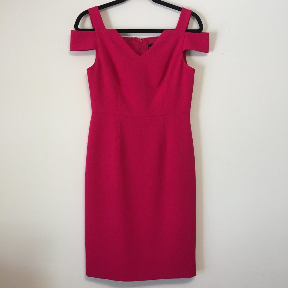 After Five Cold-Shoulder Cocktail Dress